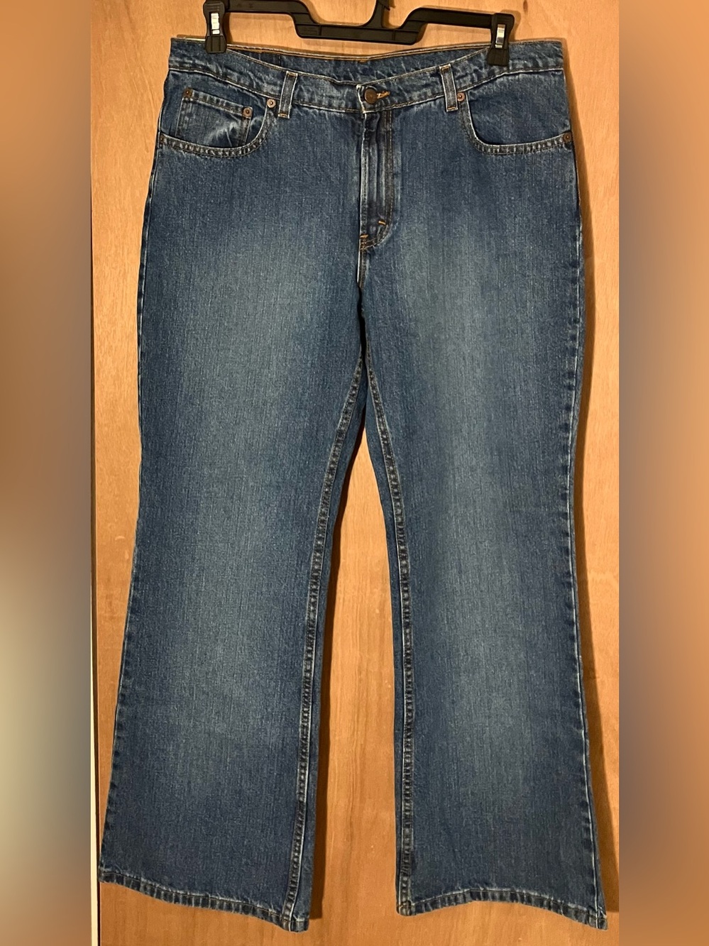 Jordache Medium Blue Boot-Cut Jeans